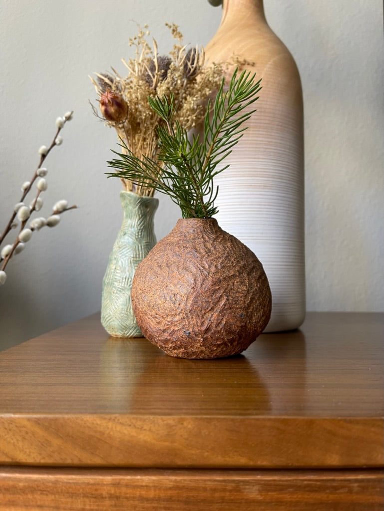 Raw Bud Vase