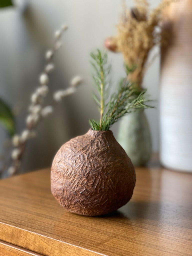Raw Bud Vase
