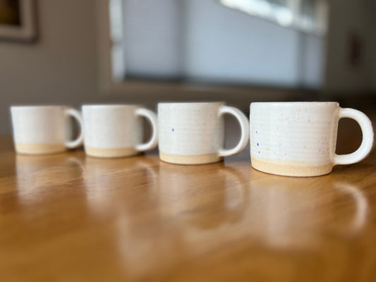 Mini Small Latte Cups/Mugs (set of 4)